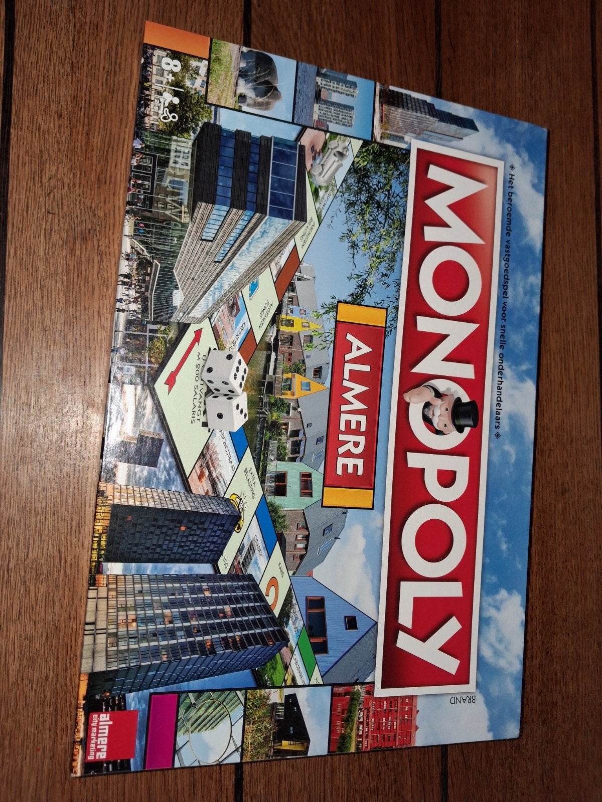 Monopoly Almere spel bordspel, Hobby en Vrije tijd, Gezelschapsspellen | Bordspellen, Vijf spelers of meer, Ophalen of Verzenden