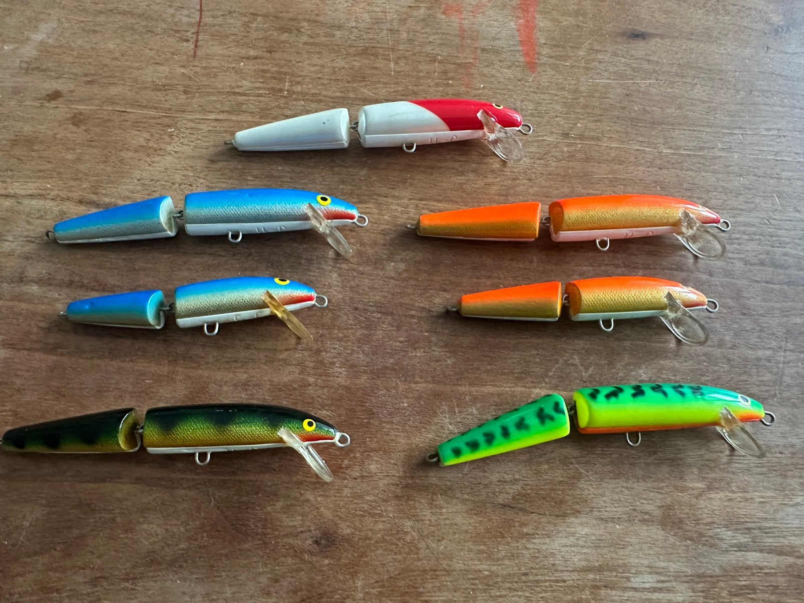 Rapala jointed j11 en j9 7 stuks, Ophalen, Zo goed als nieuw, Overige typen