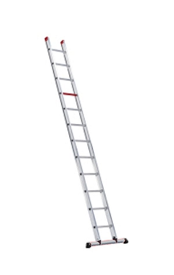 Altrex Excelsior gevel schuif-, opsteekladder; 2x12 Sporten., Ophalen, Gebruikt, Ladder, 4 meter of meer