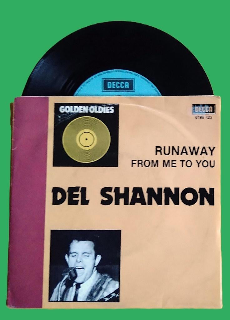 ExTop2000 Del Shannon - Runaway / From me to you, Cd's en Dvd's, Vinyl Singles, Verzenden, Overige genres, 7 inch, Single