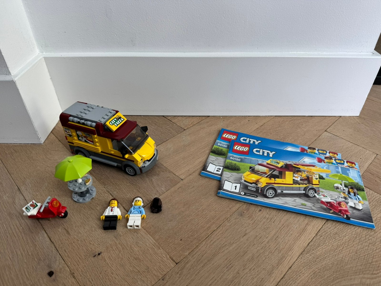 Lego City - Pizza bestelwagen - 60150, City, Lego, Ophalen of Verzenden, Zo goed als nieuw