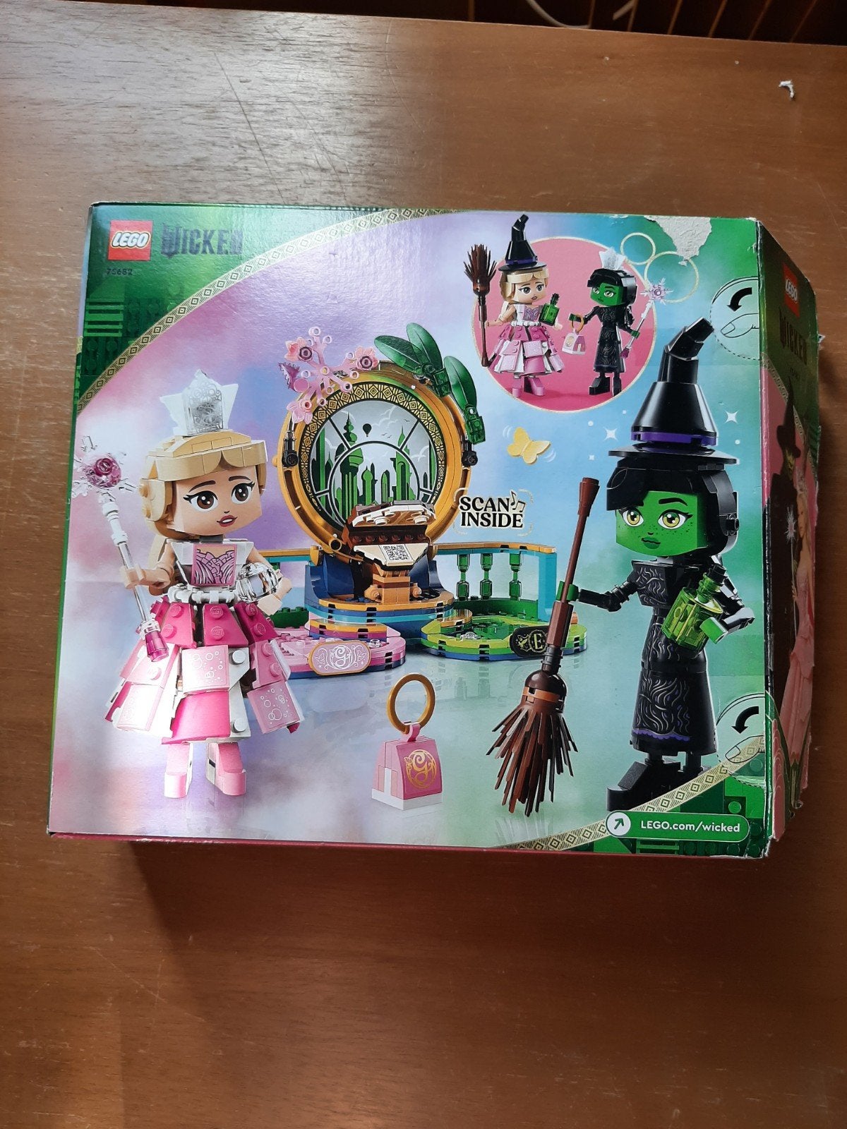 Lego Wicked Elphaba en Glinda 75682 met doos, Compleet, Gebruikt, Overige thema's, Lego