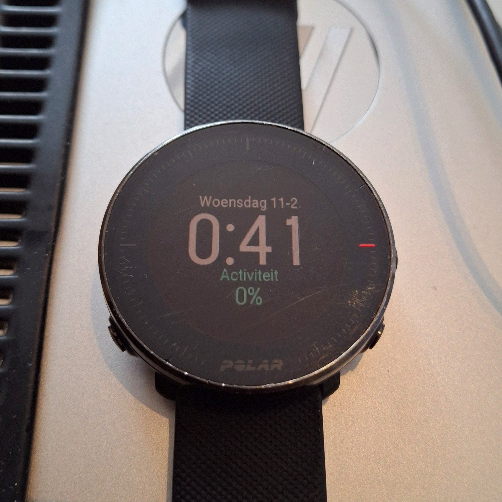 Polar Vantage M met oplader en extra bandje, Gebruikt, GPS, Zwart, Ophalen of Verzenden