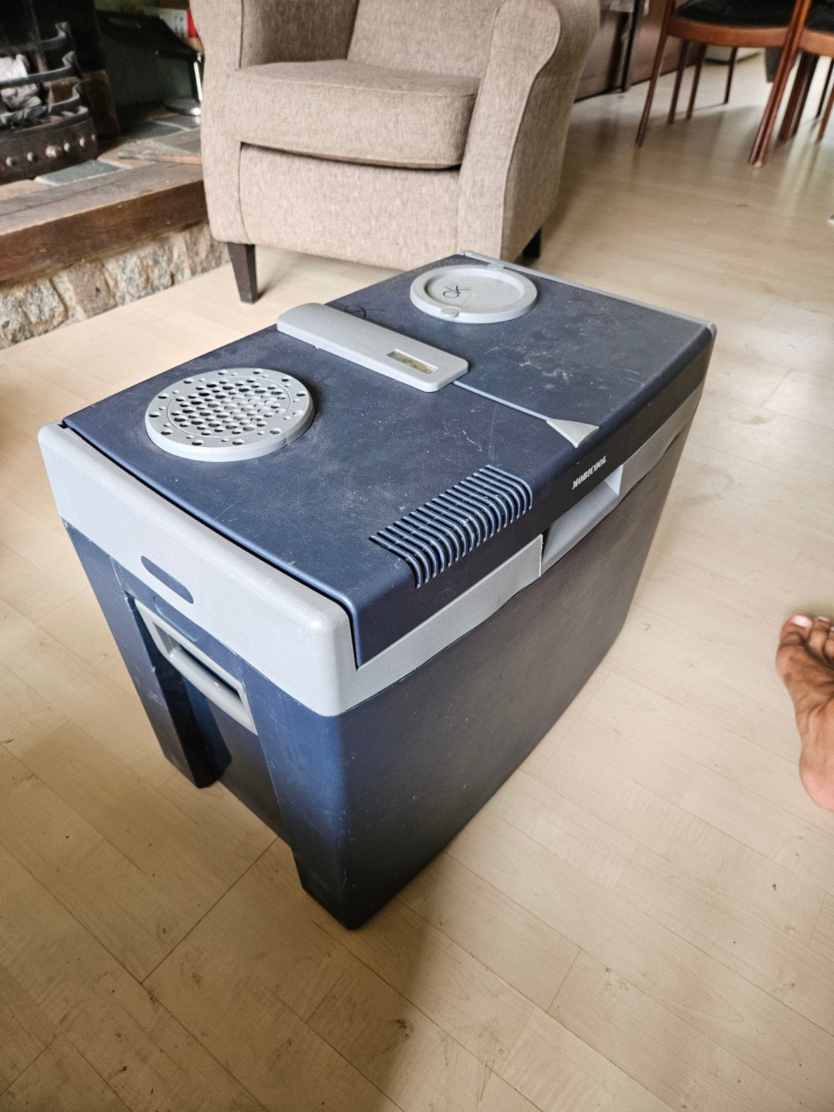 Mobicool T35 DC/AC koelbox 34L - Werkt op 12V / Opknapper, Ophalen, Gebruikt, Koelbox, Elektrisch