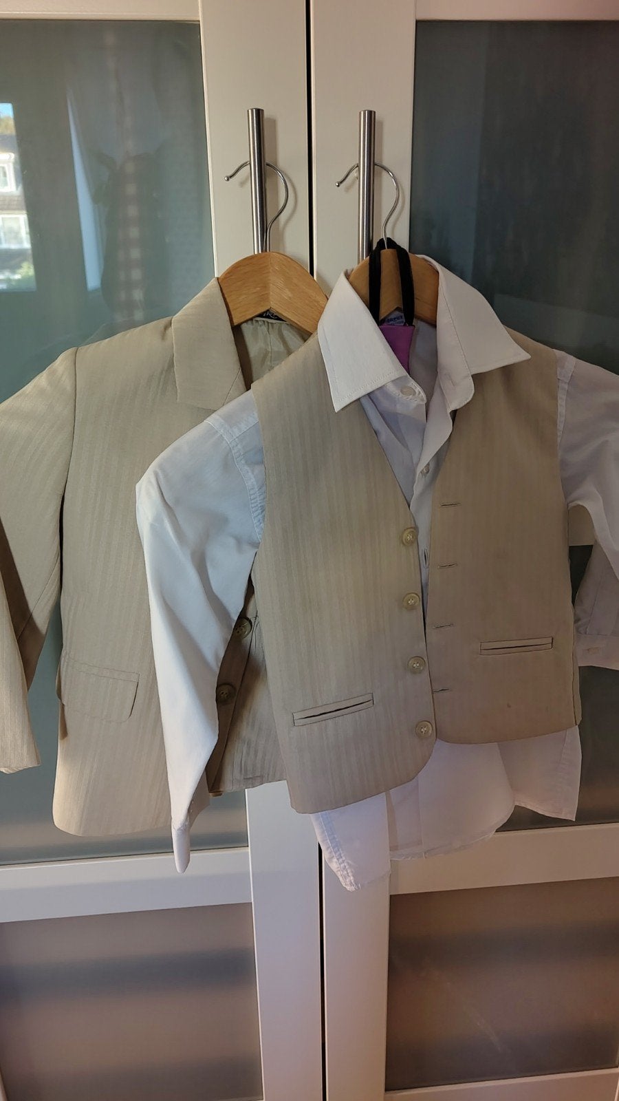 Trouwkleding jongen 4-5 jaar, Harput, Ophalen of Verzenden, Wit, Ivoor of Crème, Gedragen
