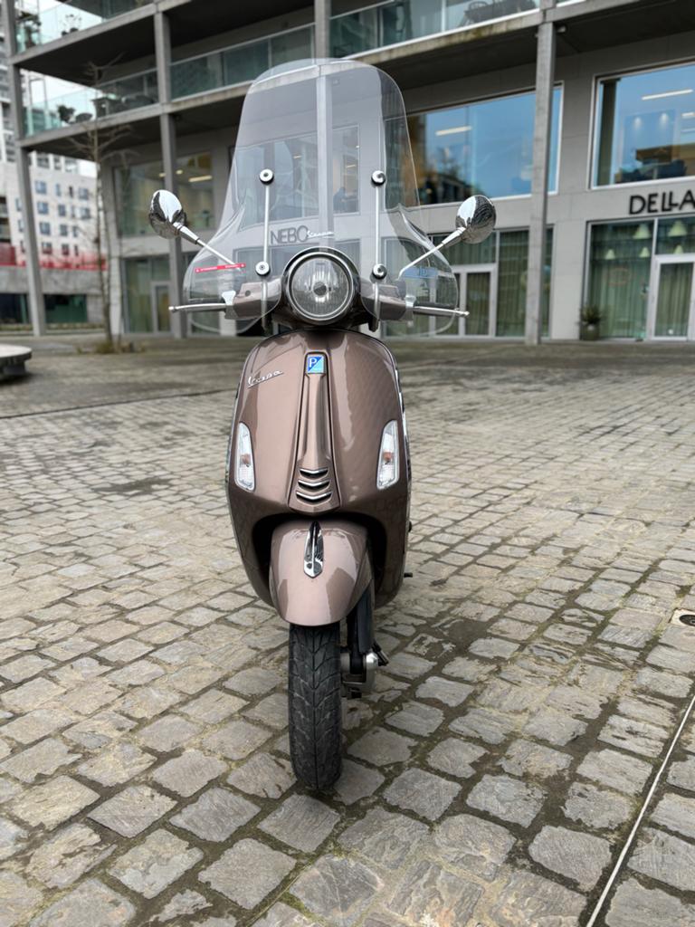 Vespa Primavera (Blauw), Ophalen, Vespa S, 49 cc, Zo goed als nieuw