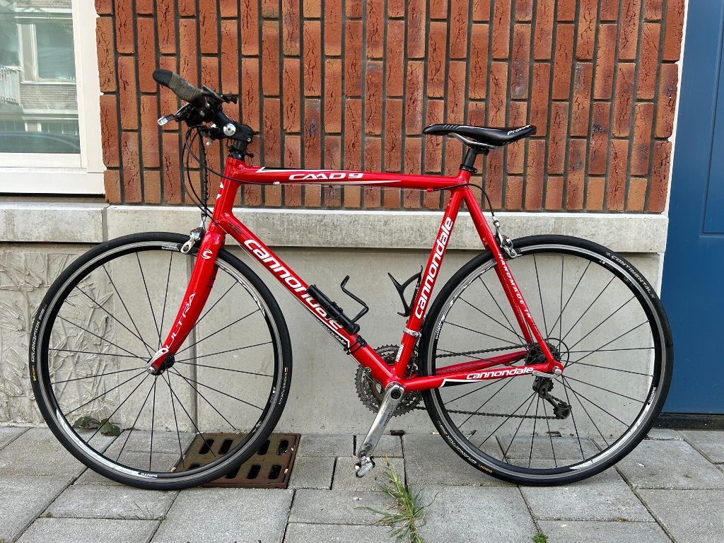 Cannondale CAAD 9 - 61 cm Tiagra, Fietsen en Brommers, 26 inch, Heren, Aluminium, Zo goed als nieuw