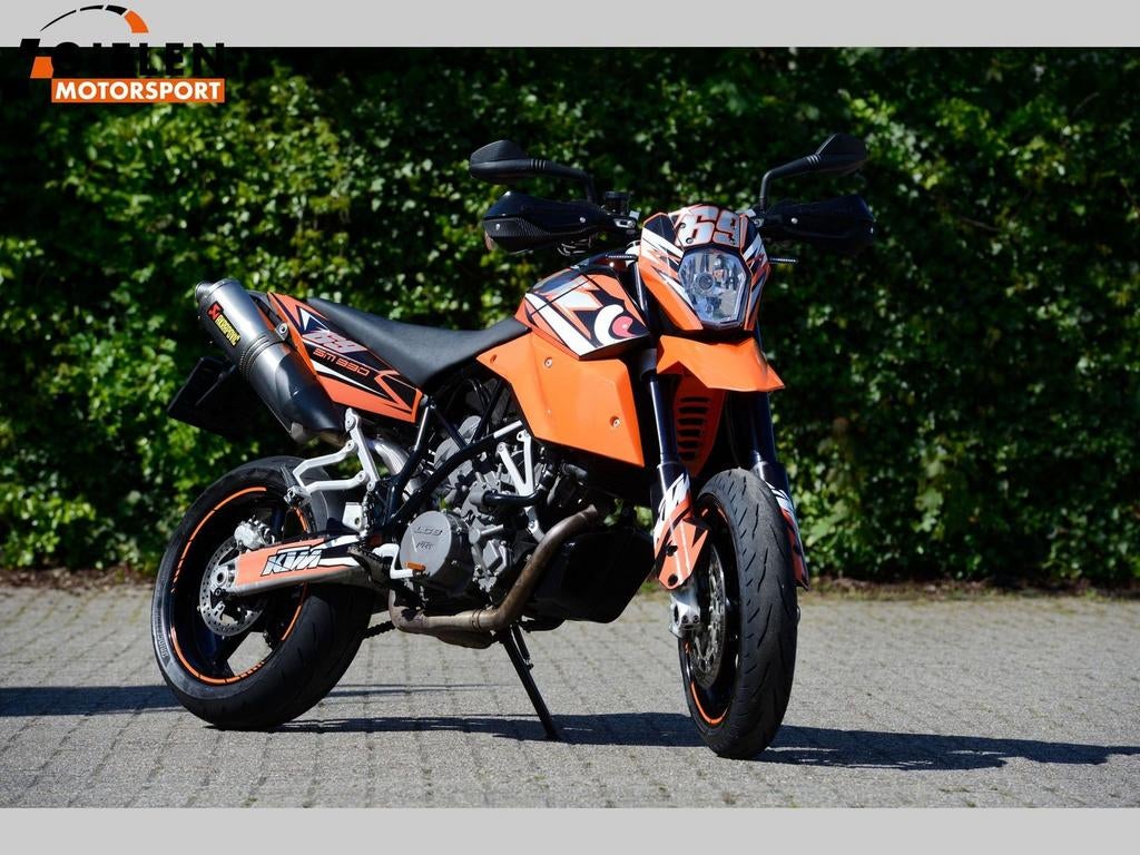 KTM 990 Sm Perfect Supermoto Smr, 2 cilinders, KTM, Motorrijbewijs A, Bedrijf