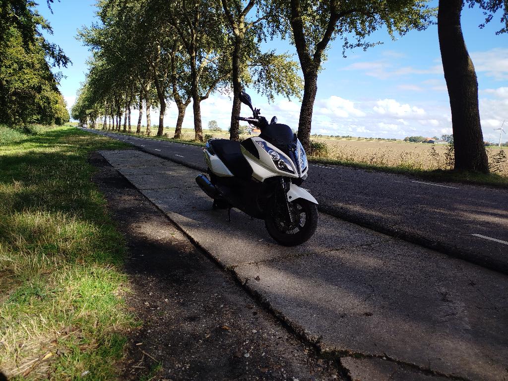 kymco downtown 300i met windscherm, Fietsen en Brommers, Scooters | Kymco, Gebruikt, Overige modellen, Benzine, Ophalen