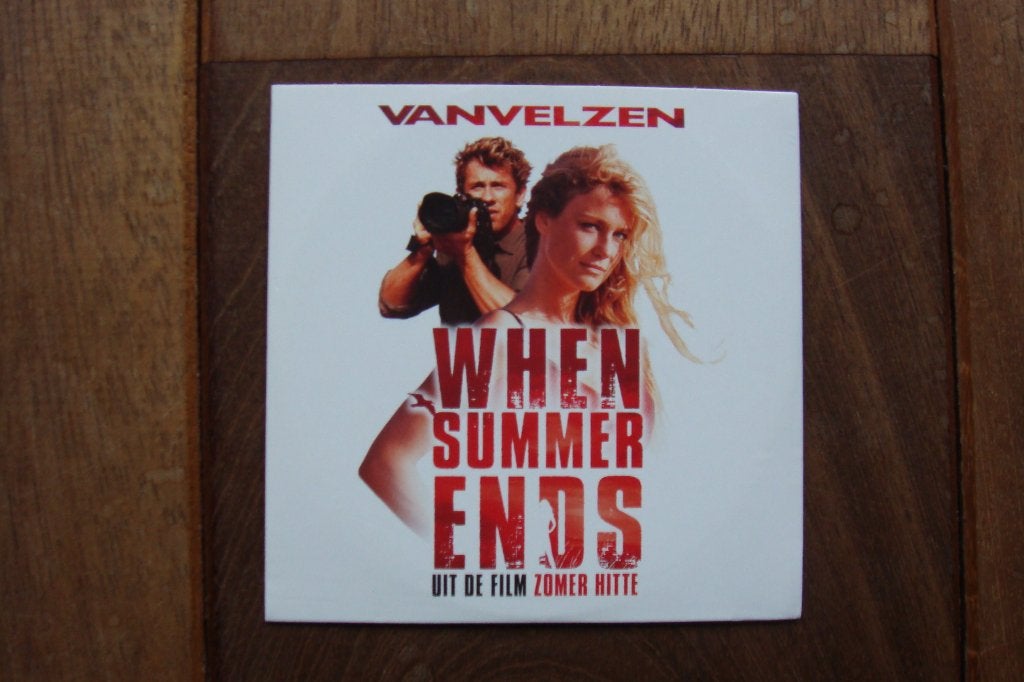 Van Velzen cd single When summer ends NIEUW €1,95, Ophalen of Verzenden, Nieuw in verpakking, Pop