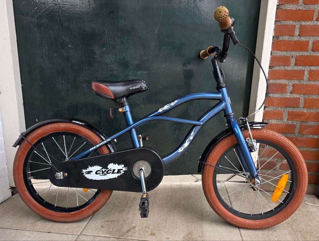 Leuke/Stoere jongensfiets 16 inch, Fietsen en Brommers, Fietsen | Kinderfietsjes, Ophalen, Gebruikt, 16 tot 20 inch