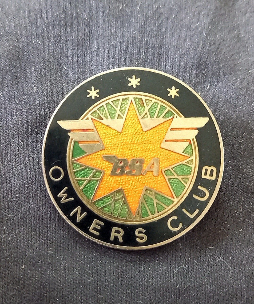 BSA Owners Club Broche Zeldzaam, Verzamelen, Ophalen of Verzenden, Gebruikt, Overige onderwerpen