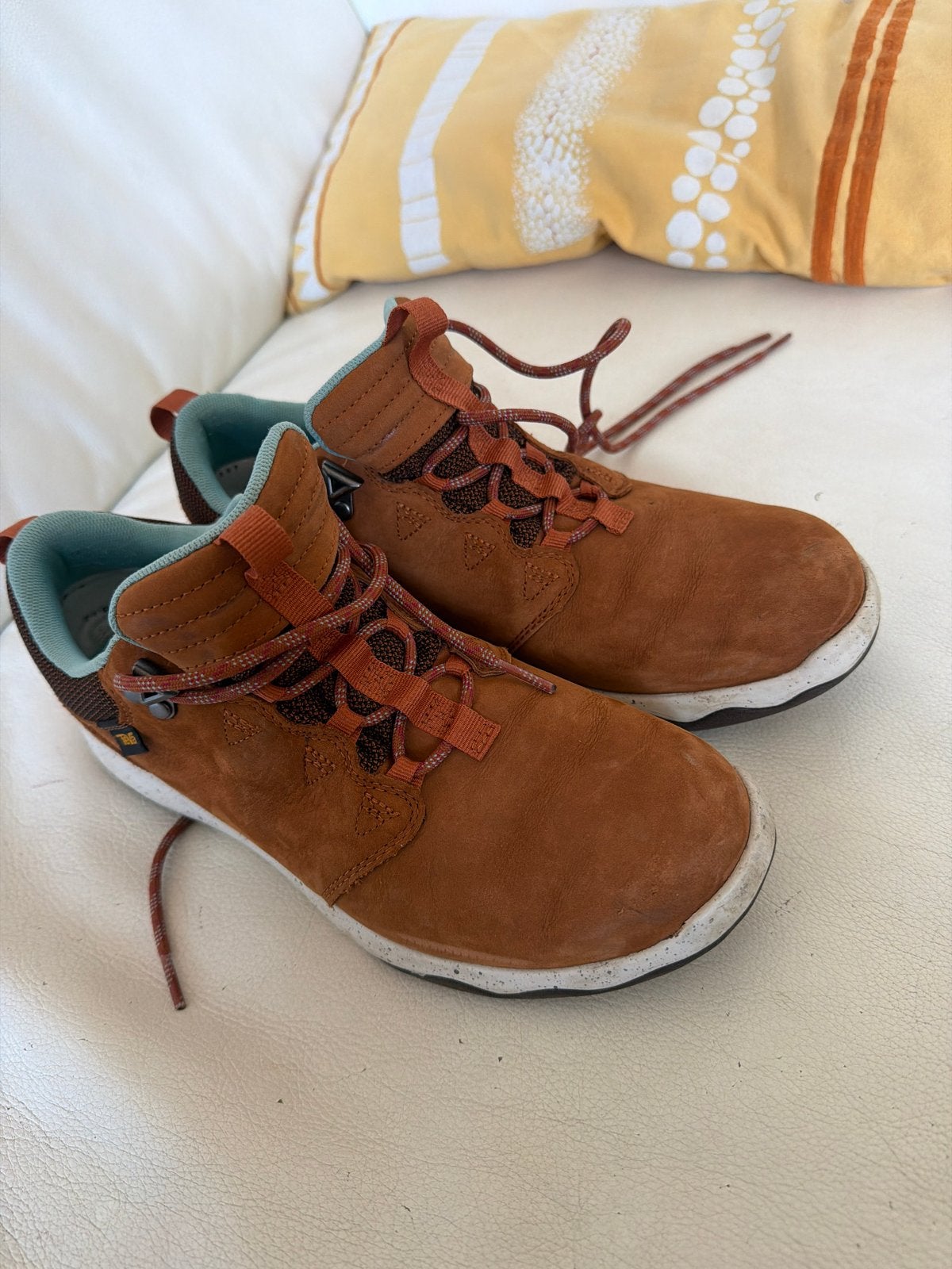 Teva schoenen maat 40 - Comfortabele wandelschoenen, Kleding | Dames, Ophalen of Verzenden, Gedragen, Bruin, Wandelschoenen