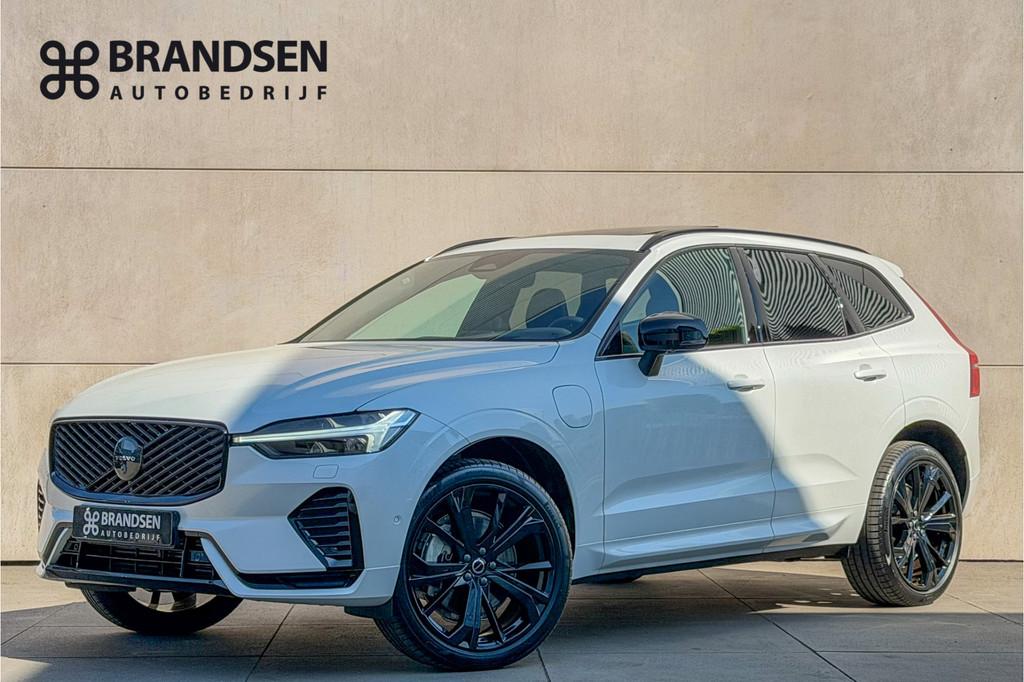 Volvo XC60 2.0 T8 Plug-in hybrid AWD Plus Black Edition Pano, Auto's, Volvo, Automaat, Gebruikt, Huisgarantie, 4 cilinders