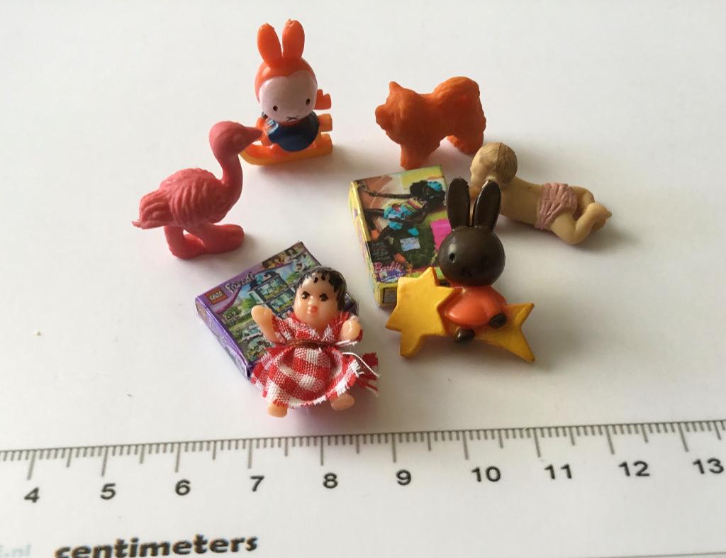 Poppenhuis miniaturen speelgoed 60, Ophalen of Verzenden, Nieuw, Poppenhuis