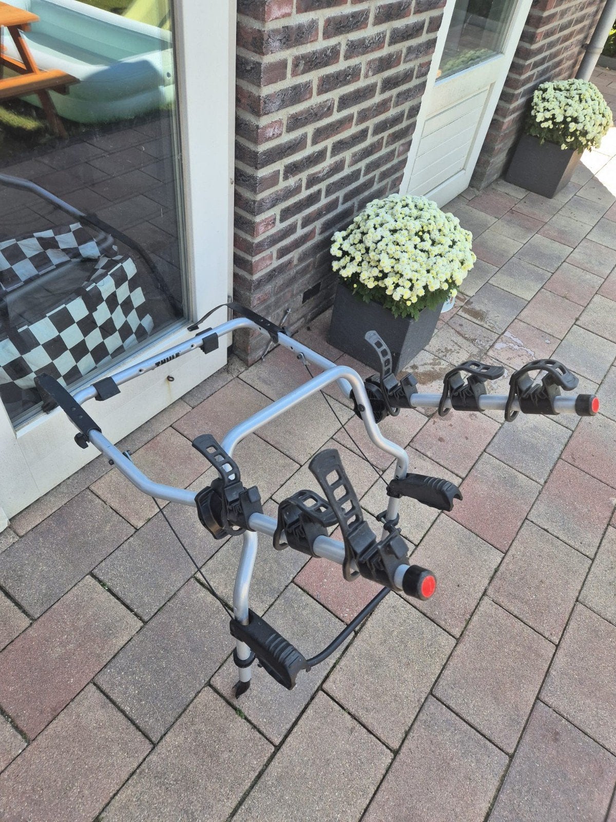 Thule fietsendrager voor 3 fietsen - Gebruikt, Ophalen, 3 fietsen of meer, Gebruikt, Achterklepdrager