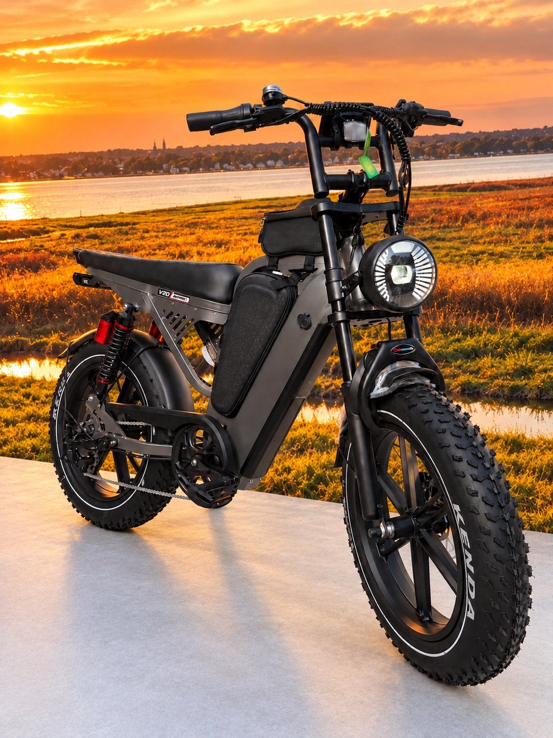Fatbike QMWHEEL V20 PRO SPORT Nieuw €899,-, 59 cm of meer, Ophalen, Nieuw, Overige merken