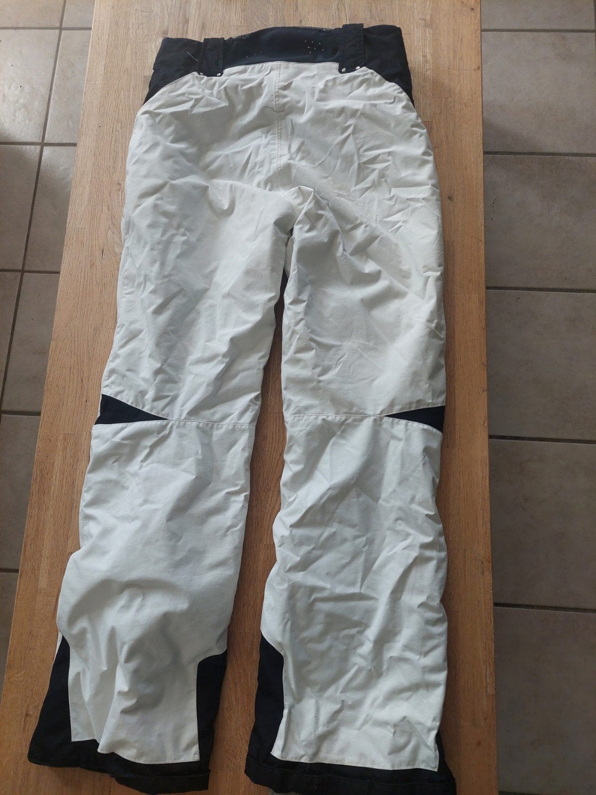 Witte ski-/snowboardbroek - Maat S, Broek, Ophalen of Verzenden, Onbekend, Maat 36 (S)