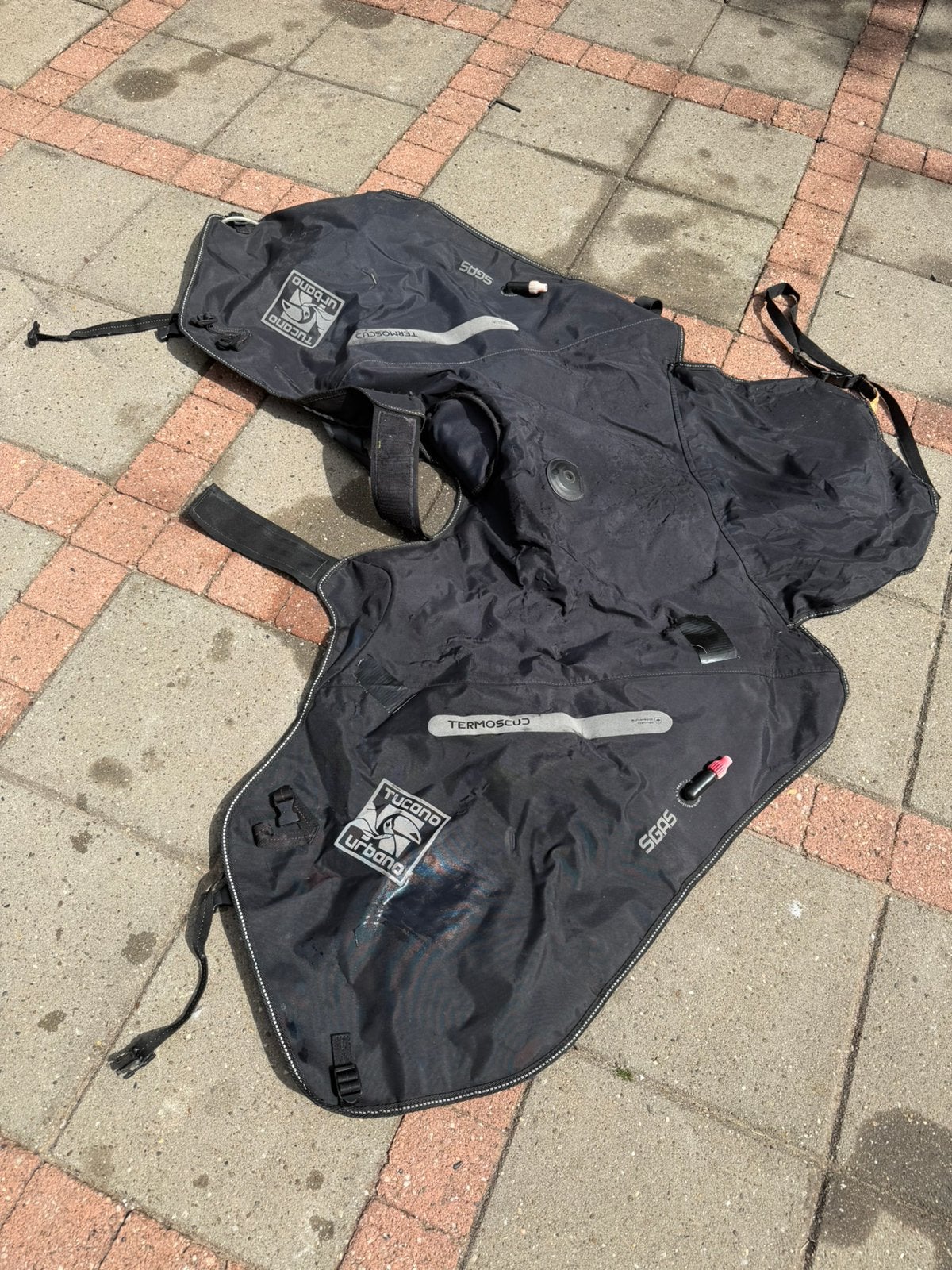 Zip/vespa beenkleed, Fietsen en Brommers, Brommers | Toebehoren, Ophalen, Zo goed als nieuw