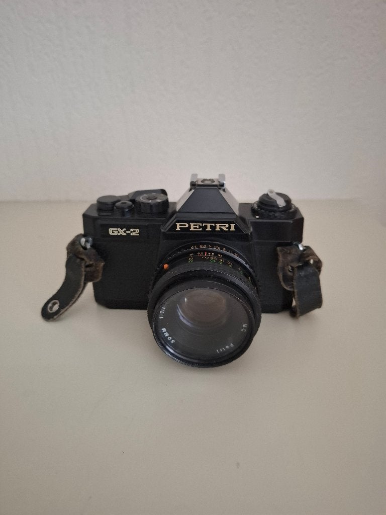 Fototoestel Petri GX2, Audio, Tv en Foto, Fotocamera's Analoog, Ophalen of Verzenden, Gebruikt, Spiegelreflex, Overige Merken