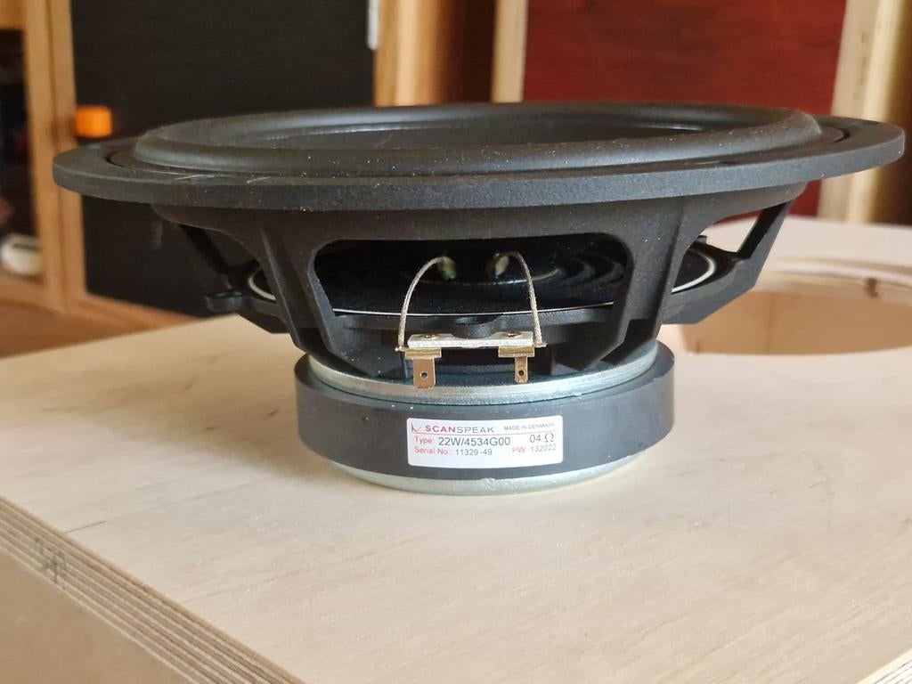 Scan-Speak Discovery 22W/4534G00 Subwoofer Driver, Ophalen, 120 watt of meer, Subwoofer, Overige merken