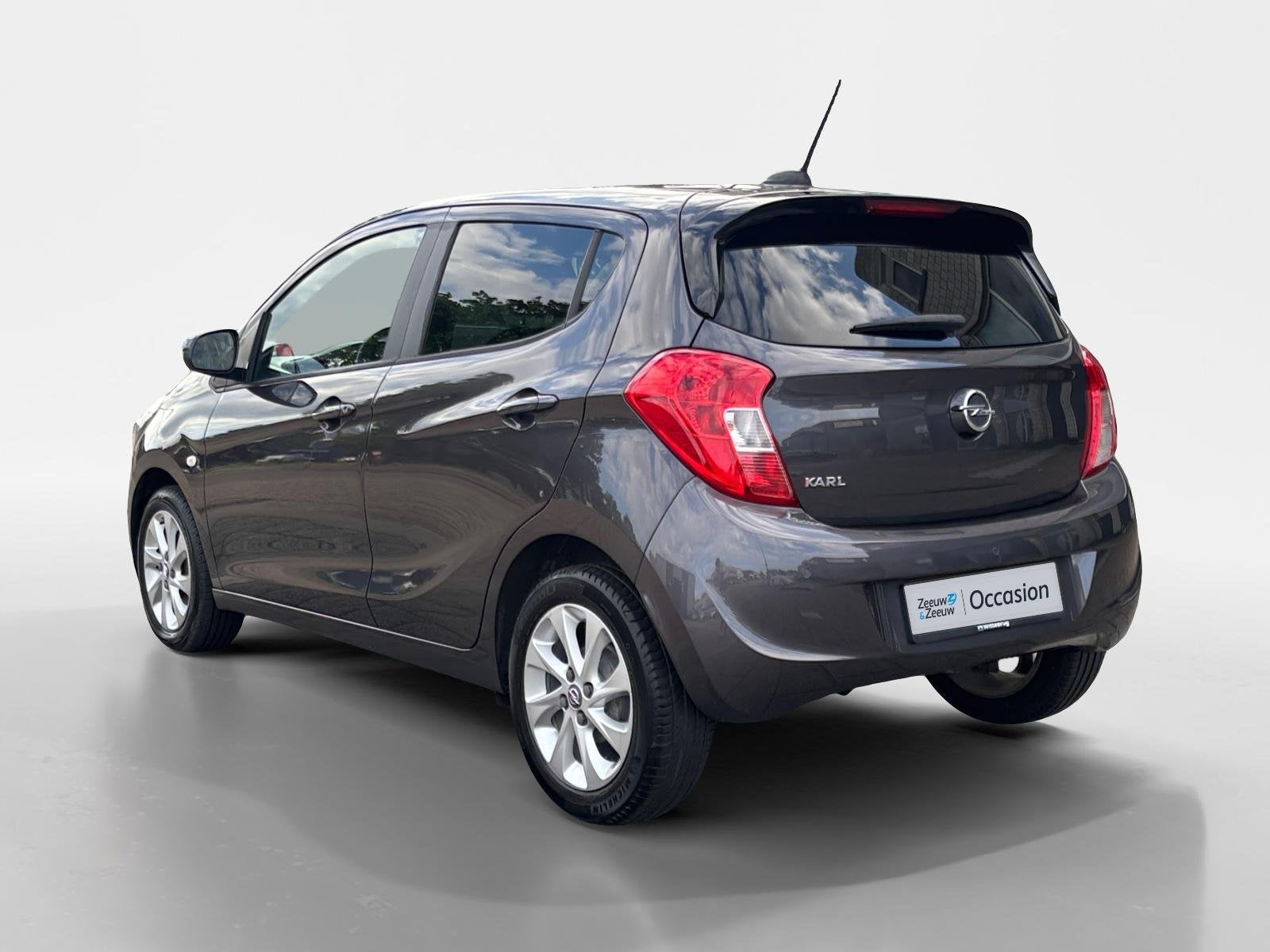 Opel KARL 1.0 ecoFLEX Cosmo | Cruise | Clima | Leder |, Auto's, Voorwielaandrijving, Stof, Gebruikt, 23 km/l