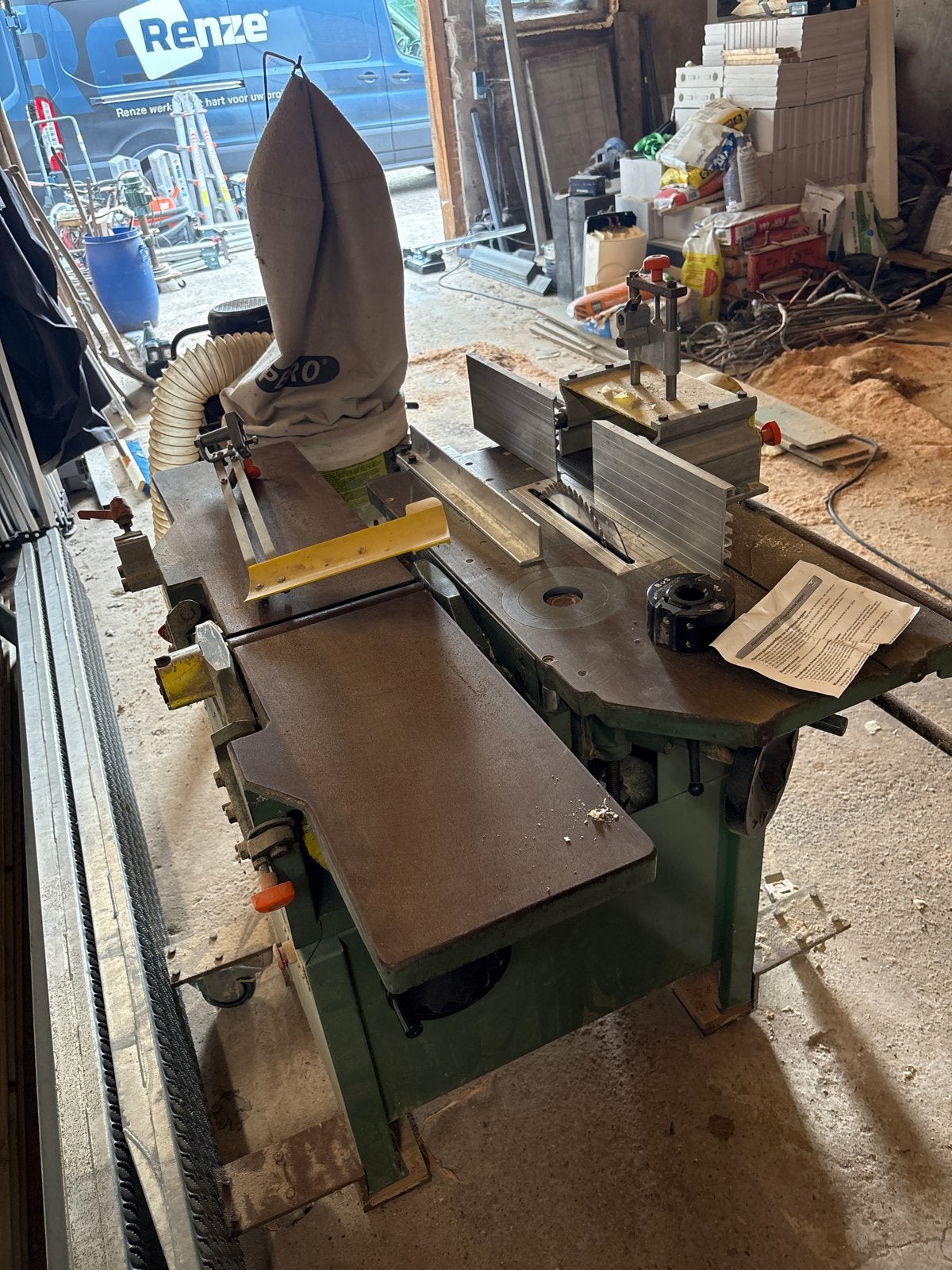 Robland K26 Combinatiemachine met Afzuiging, Ophalen, Gebruikt, 70 mm of meer, Overige typen