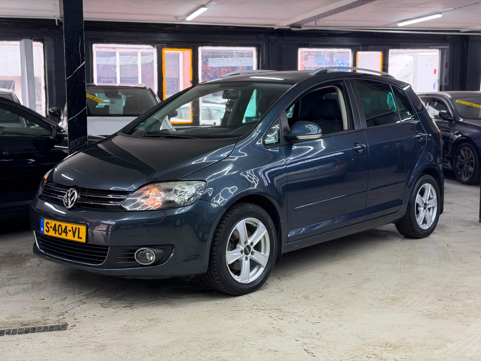 Volkswagen Golf Plus 1.4 TSI Highline Automaat | stoelverwar, Auto's, Euro 5, Gebruikt, Blauw, Alcantara