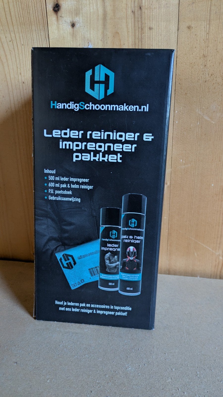 HandigSchoonmaken Leder Reiniger & Impregneer Pakket, Ophalen of Verzenden