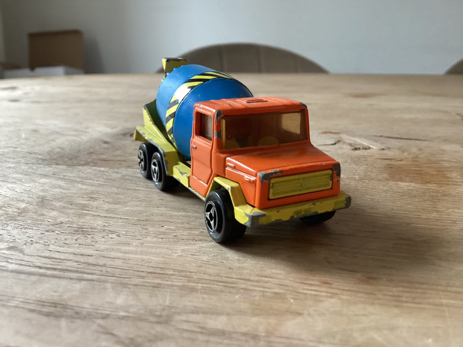 Majorette No. 227 Magirus Betonmixer – Made in France, Ophalen of Verzenden, Gebruikt, Bus of Vrachtwagen