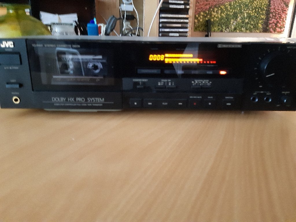 JVC cassette deck, Audio, Tv en Foto, Cassettedecks, Ophalen of Verzenden, Enkel, JVC, Auto-reverse