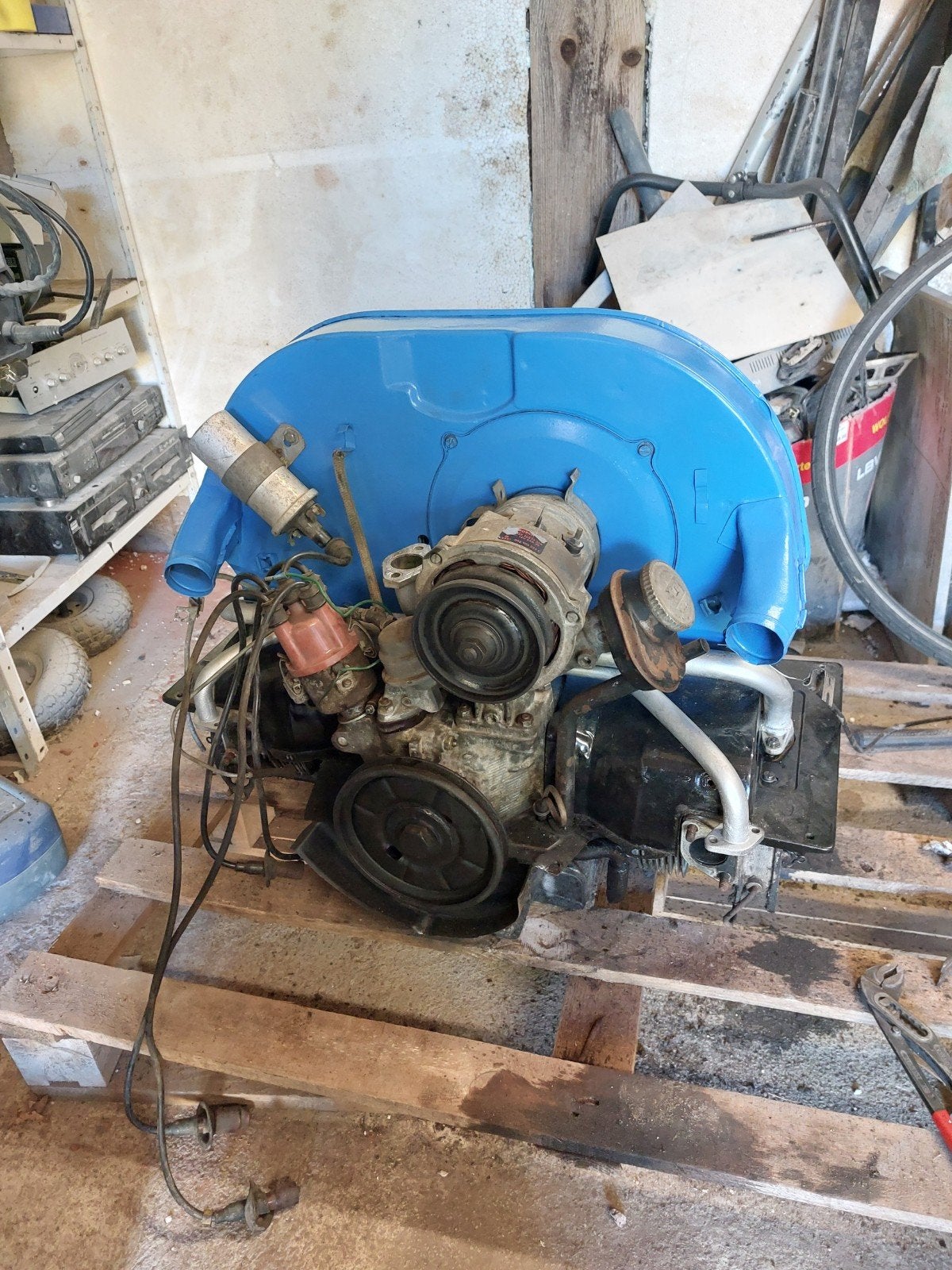 1200cc luchtgekoelde kever motor, Ophalen, Gebruikt, Volkswagen