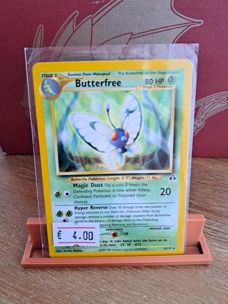 Butterfree 19/75	 € 4,00, Ophalen of Verzenden, Zo goed als nieuw, Losse kaart