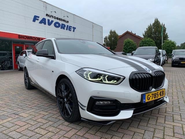 BMW 1-serie 118I/EXE/EDIT/M-SPORT/XEN/VIRTDASH/NWMODEL, Auto's, Gebruikt, Automatische klimaatregeling, Wit, Origineel Nederlands