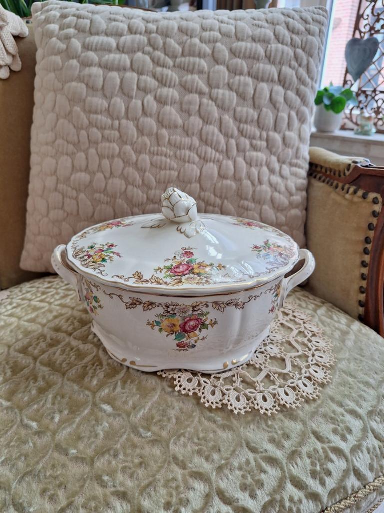 Vintage Dekschaal Marlborough Grindley England** Mimosa **, Ophalen of Verzenden