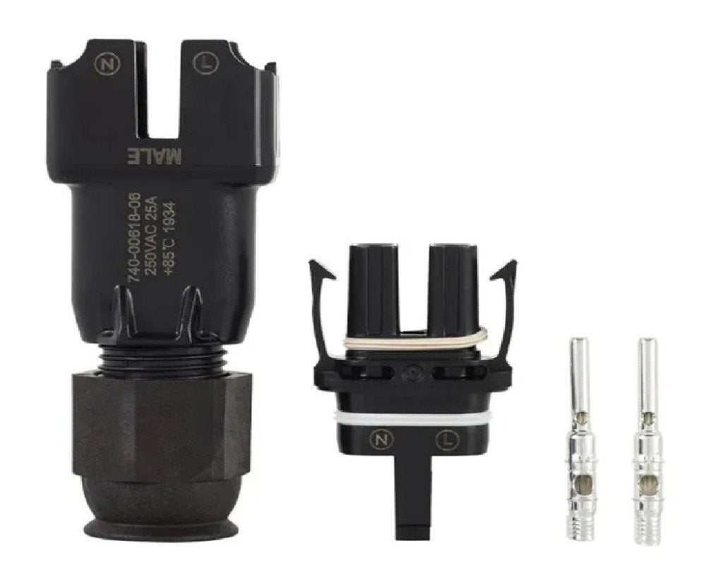 Enphase Male Q-cable (Q-Conn-R-10M) Party connectors, Ophalen of Verzenden, Nieuw, Enphase, Stekker