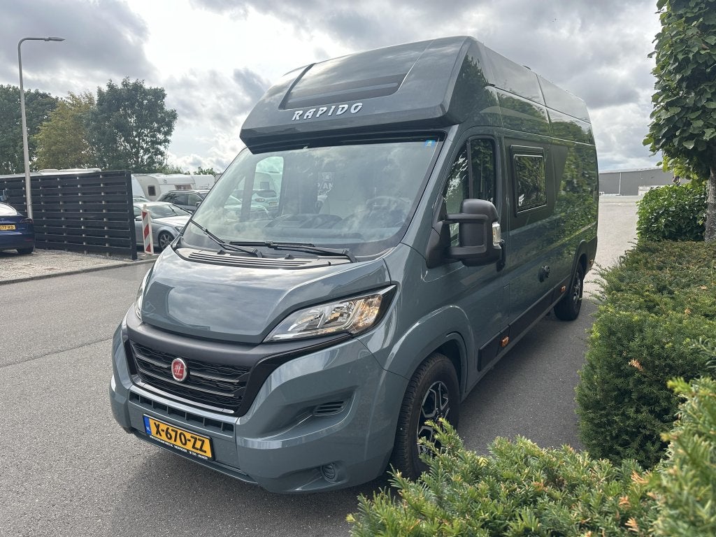 Rapido V65XL Zeer mooi 4 persoons XL, Automaat, Buscamper of Camperbus, Ringverwarming, Fiat