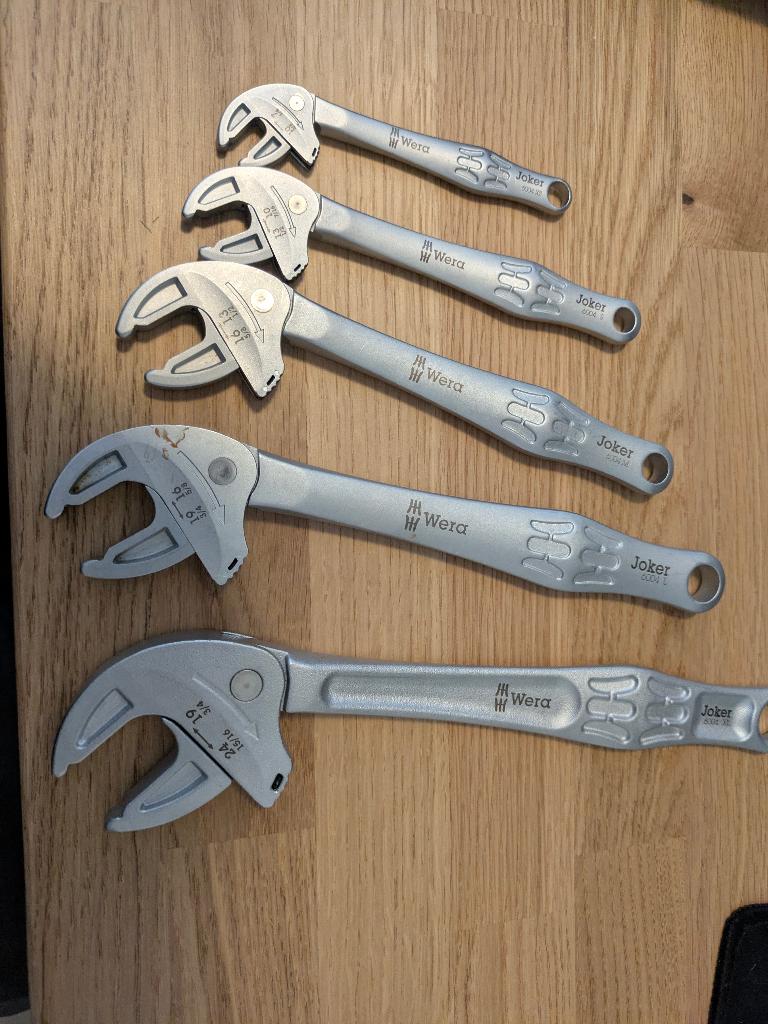 Wera 6004 5 delig, Doe-het-zelf en Verbouw, Gereedschap | Handgereedschap, Ophalen of Verzenden, Zo goed als nieuw