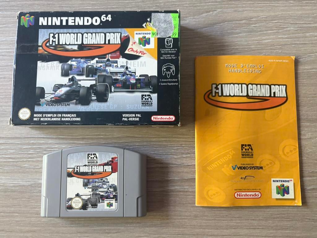 F1 World Grand Prix compleet voor de Nintendo 64, Ophalen of Verzenden
