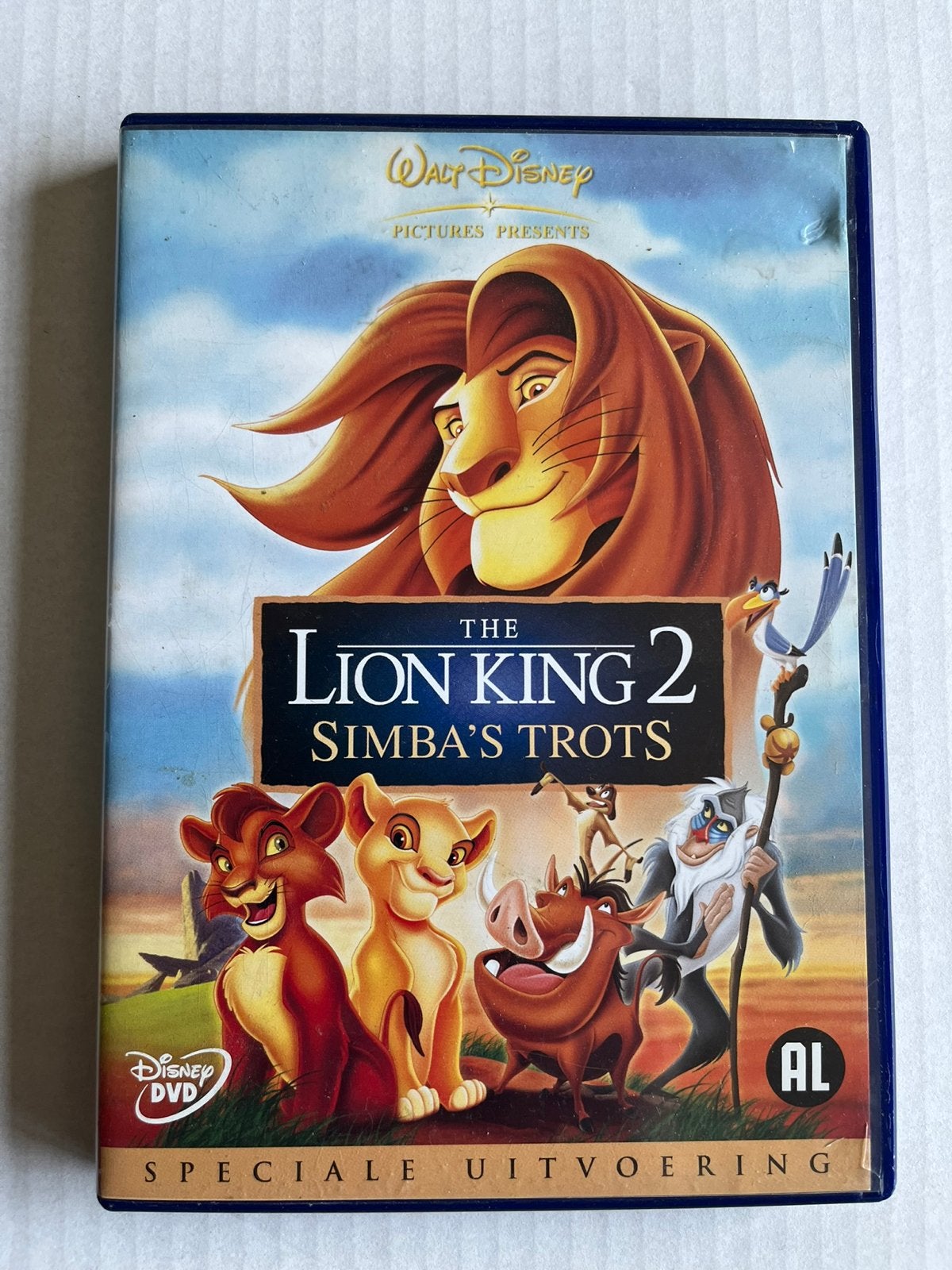 De Leeuwenkoning 2: Simba's Trots - Speciale Uitvoering DVD, Cd's en Dvd's, Gebruikt, Alle leeftijden, Nederlands, Ophalen of Verzenden
