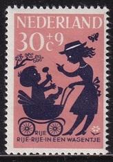 3296 - Nederland nvph 806 postfris , Kinderzegels , kinderri, Verzenden, Na 1940, Postfris