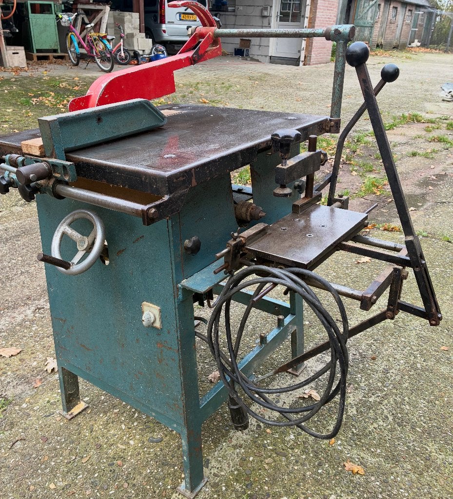 Zelf mooie pen-gat verbindingen maken? [] Langgatboor, Ophalen, Gebruikt, Cirkelzaag, 70 mm of meer