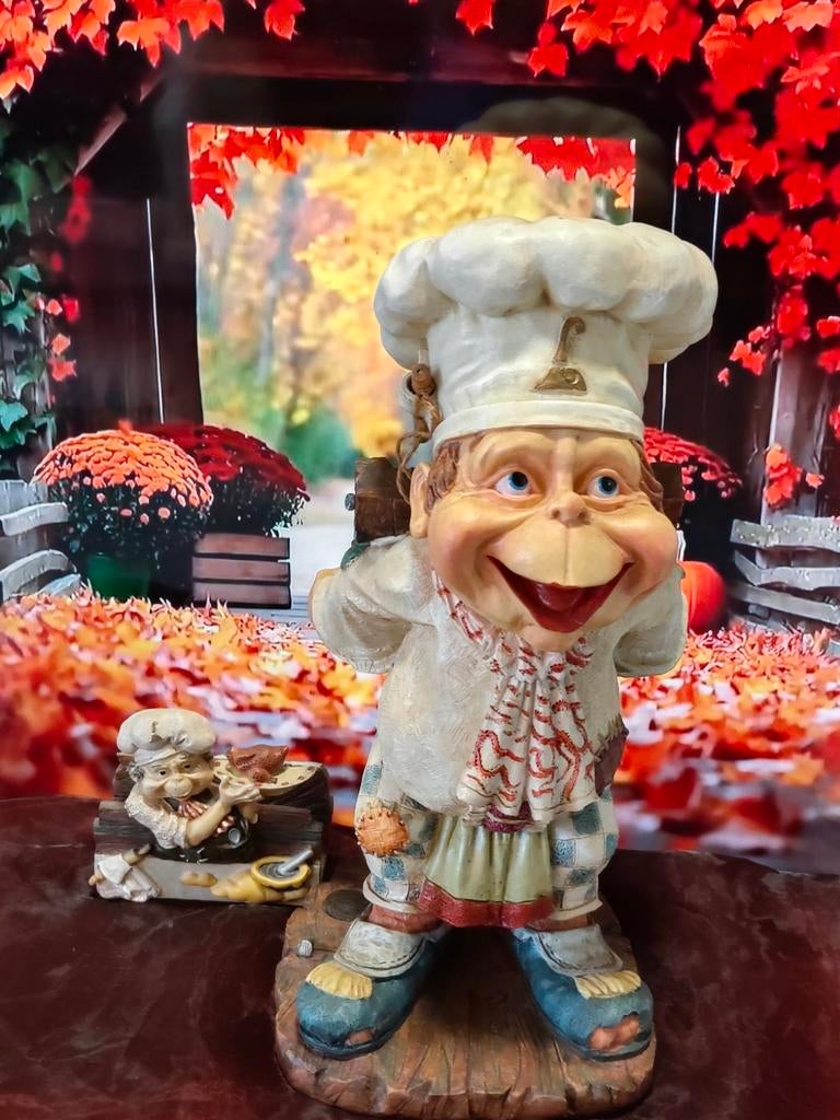 Prachtig beeld en beeldje van Laaf, Ophalen of Verzenden, Zo goed als nieuw, Beeldje of Poppetje
