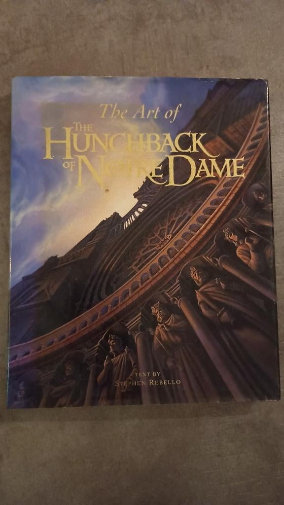 The Art of The Hunchback of Notre Dame - Hardcover - Disney, Ophalen of Verzenden, Zo goed als nieuw, Overige onderwerpen, Stephen Rebello