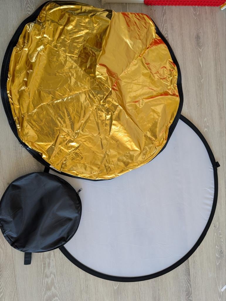 Licht Reflector Fotografie Goud/Zilver met Hoes, Ophalen