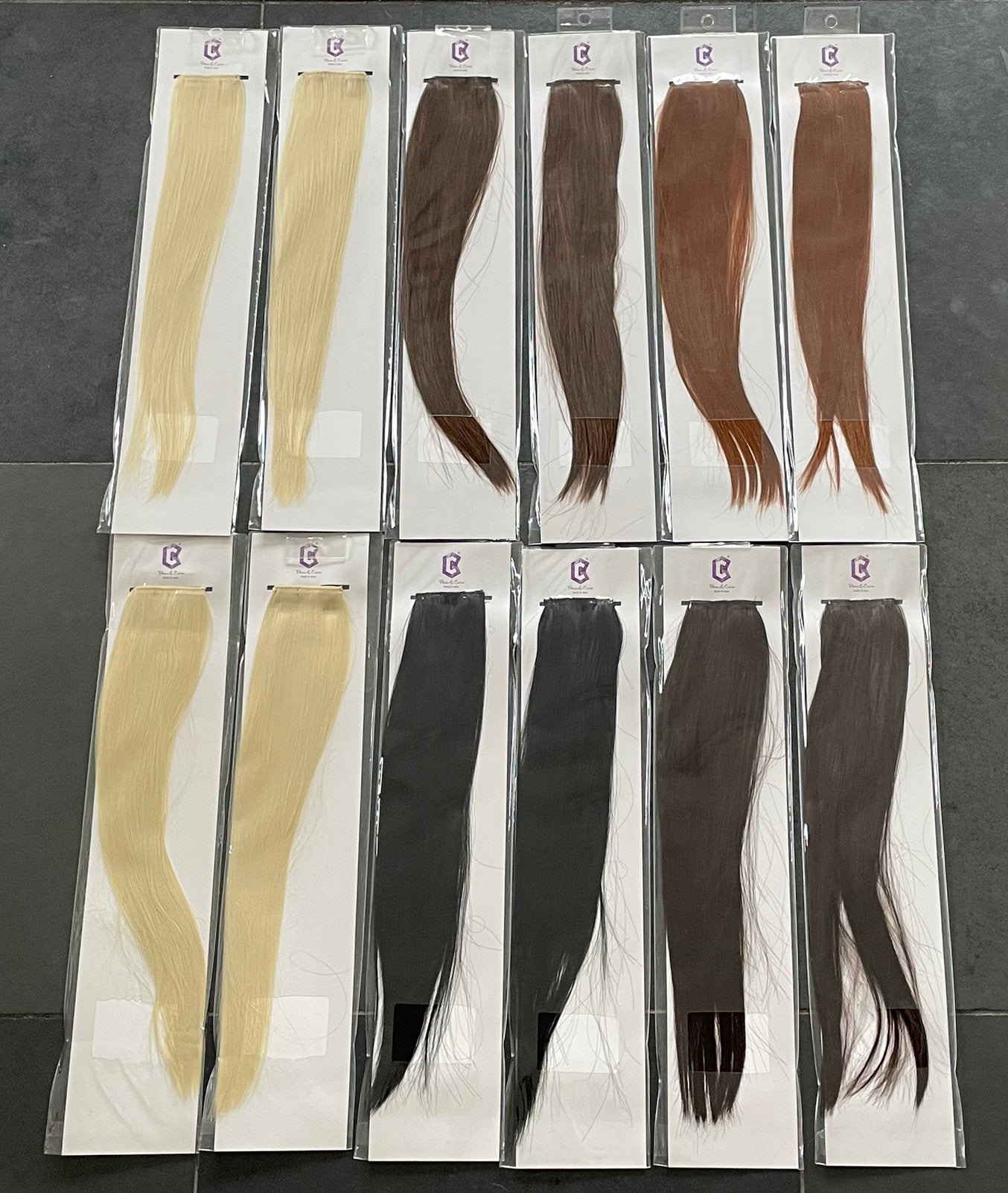 Partij Beau&Caro haar extensions in 6 kleuren., Ophalen of Verzenden, Nieuw