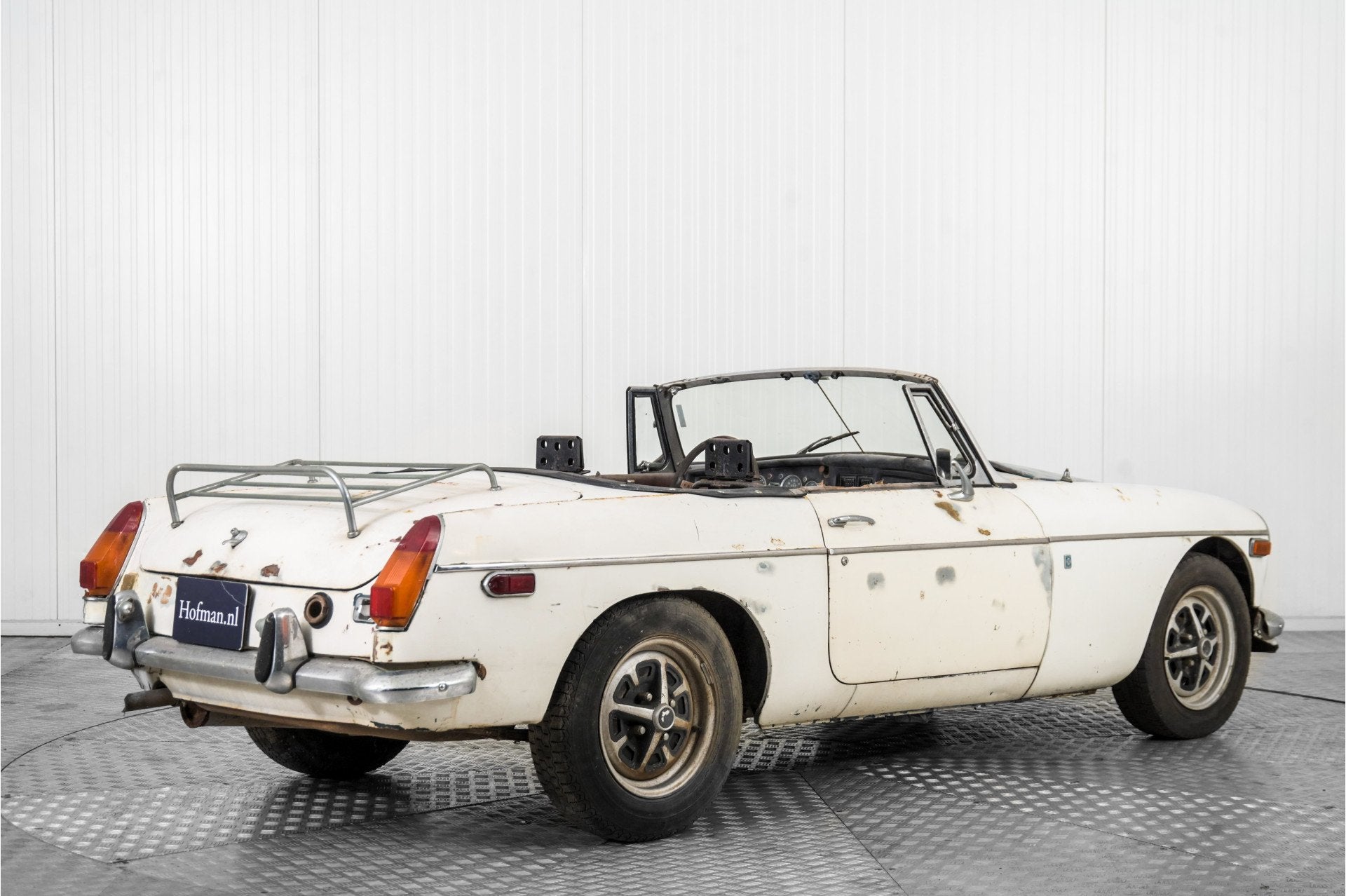 MG B (bj 1971), Gebruikt, Cabriolet, Wit, Bedrijf