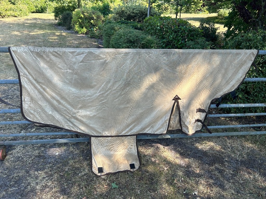 Vliegendeken met hals 206 cm (paard), Gebruikt, Overige merken, Vliegendeken, Overige materialen
