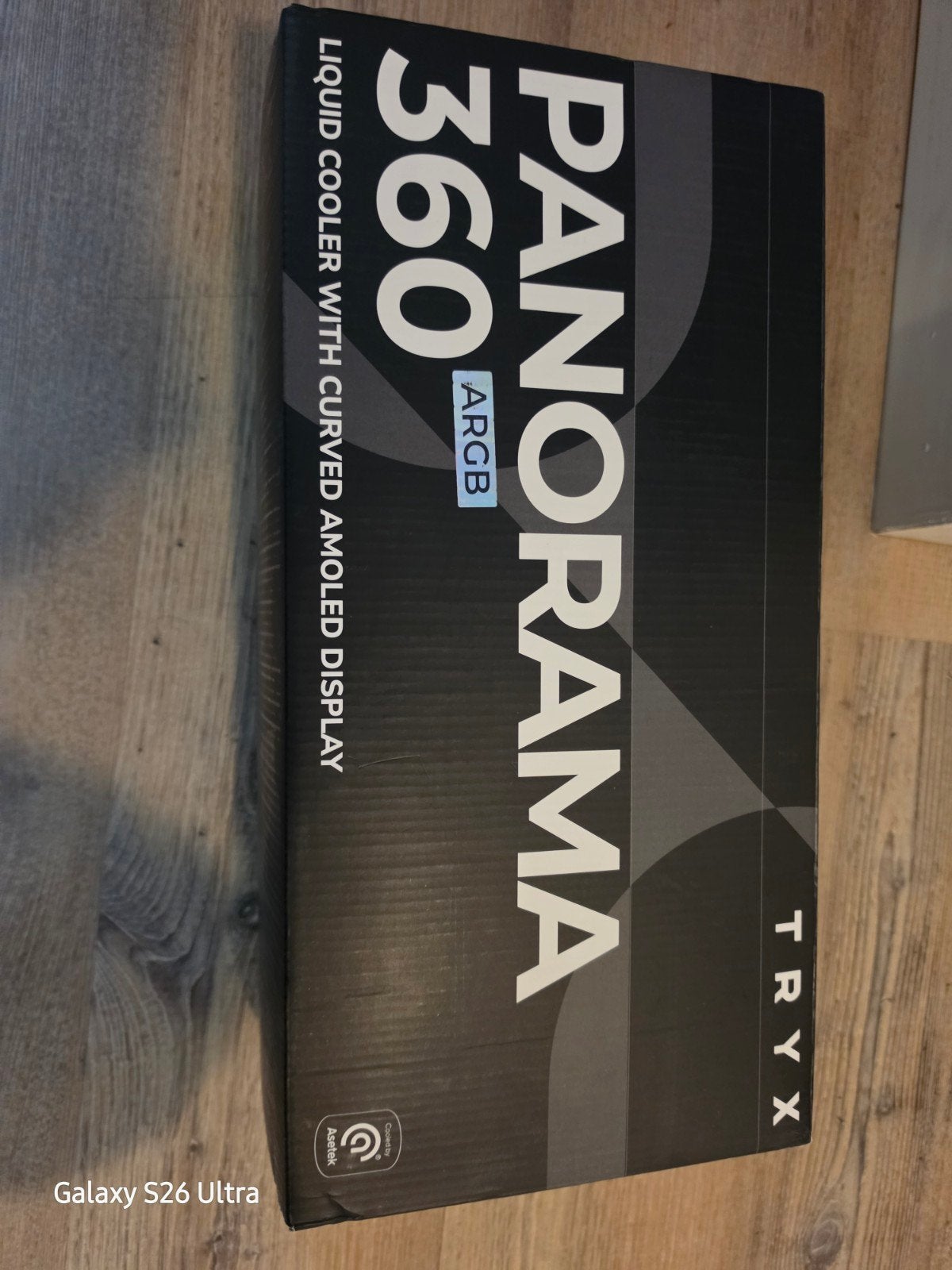 TRYX Panorama 360 AIO Liquid Cooler met AMOLED Display, Computers en Software, Computerkoelers, Ophalen of Verzenden, Gebruikt