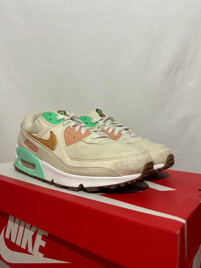 ALS NIEUW! Maat 41 - Nike Air Max 90 Happy Pineapple, Overige kleuren, Verzenden, Nike, Nike